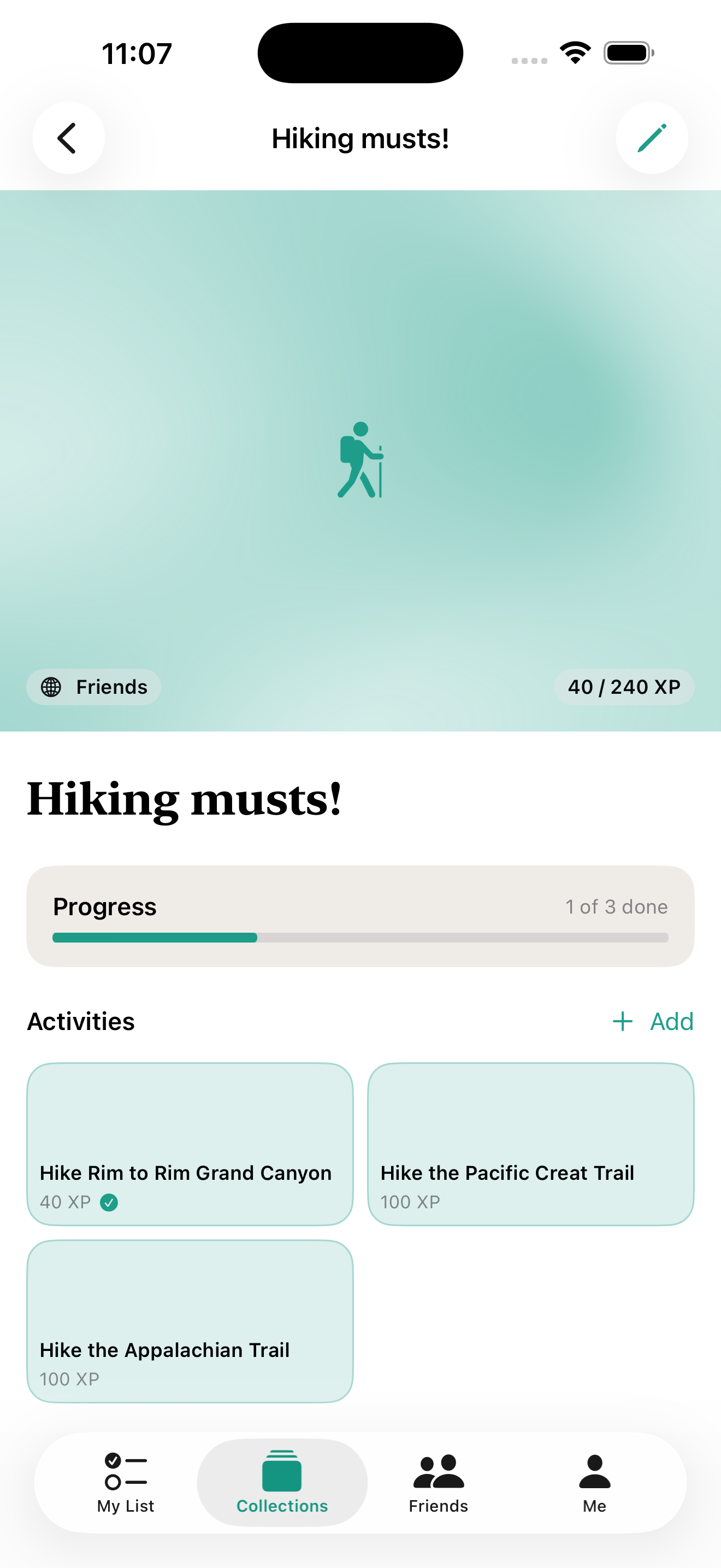 XPList collections feature