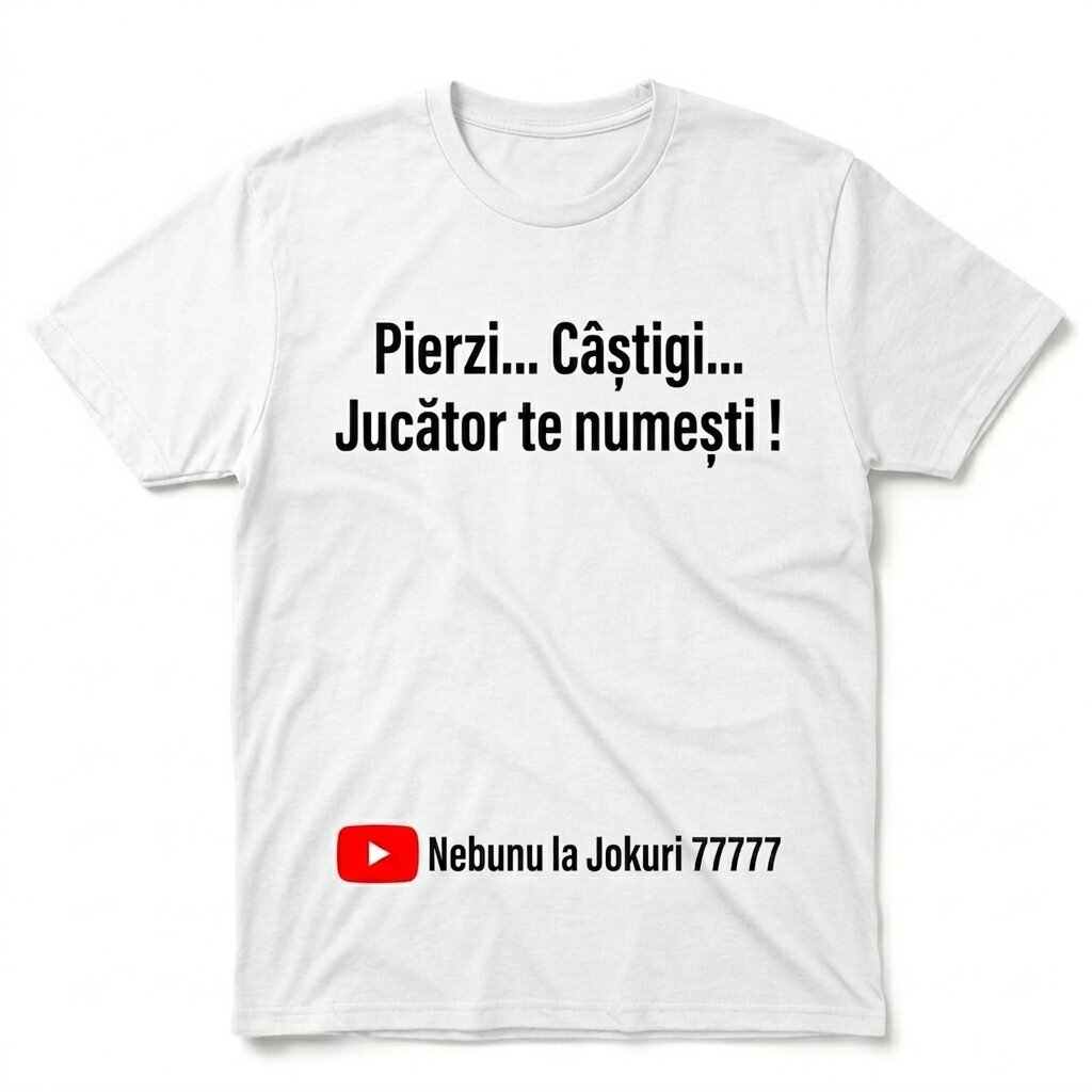 Pierzi... Câștigi... Jucător te numești! — Alb
