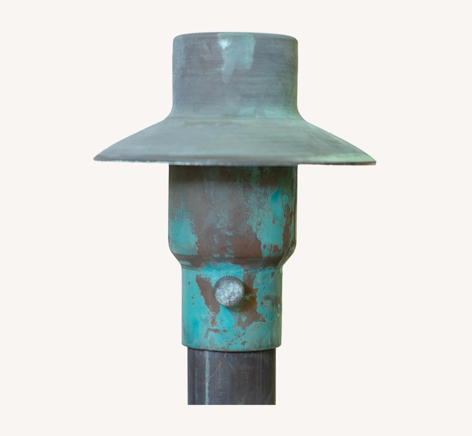 300-16 Verde patina path light