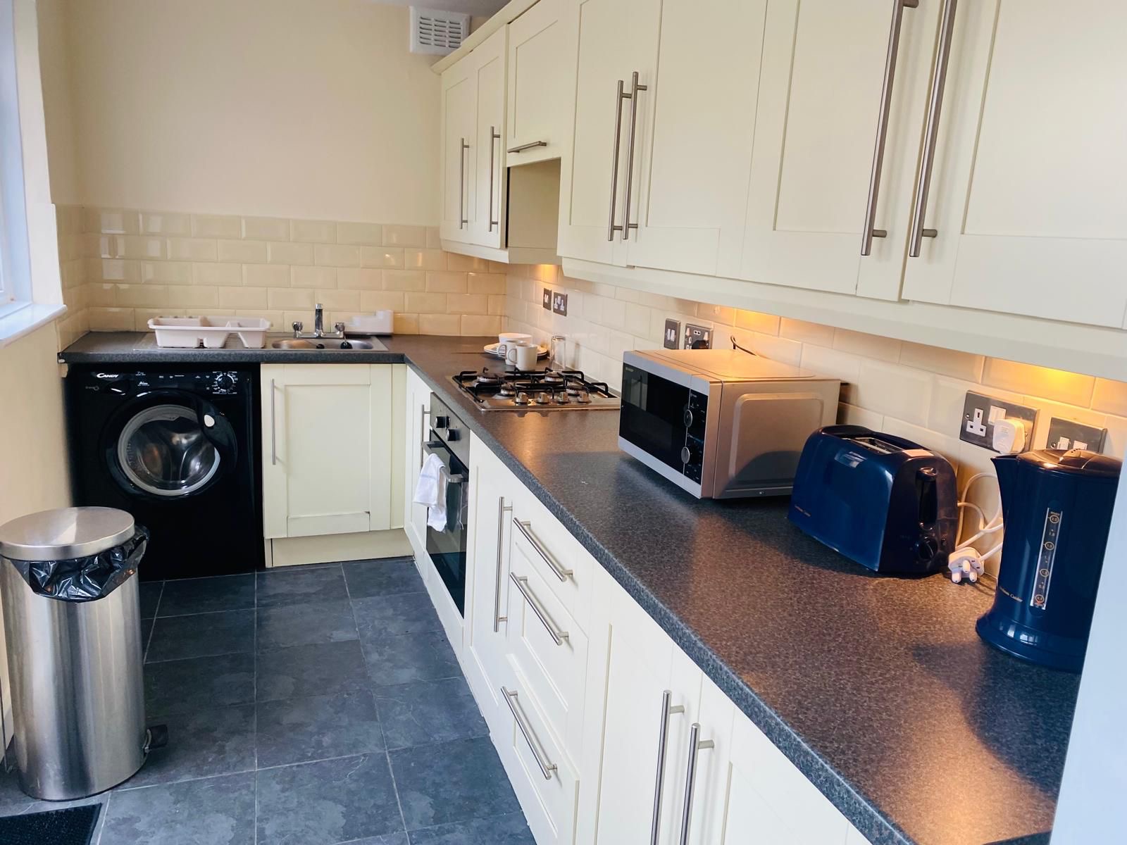 Kitchen & Living Room