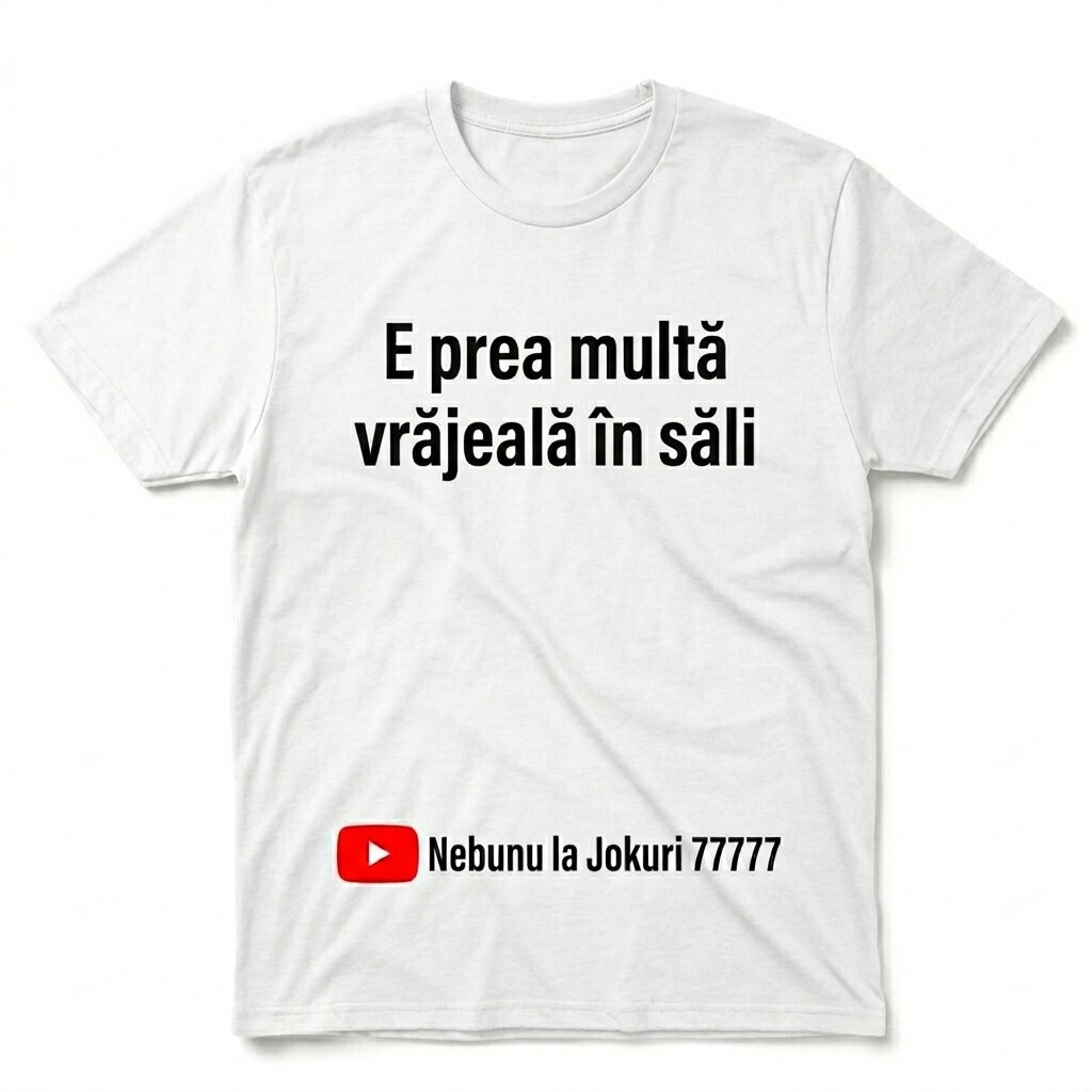 E prea multă vrăjeală în săli — Alb