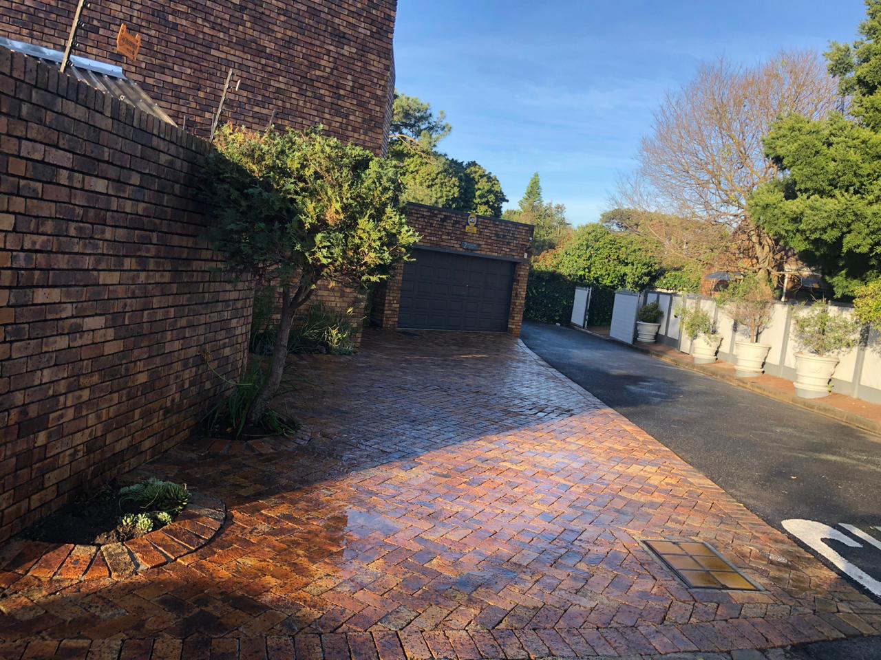 Driveway Cleaning after