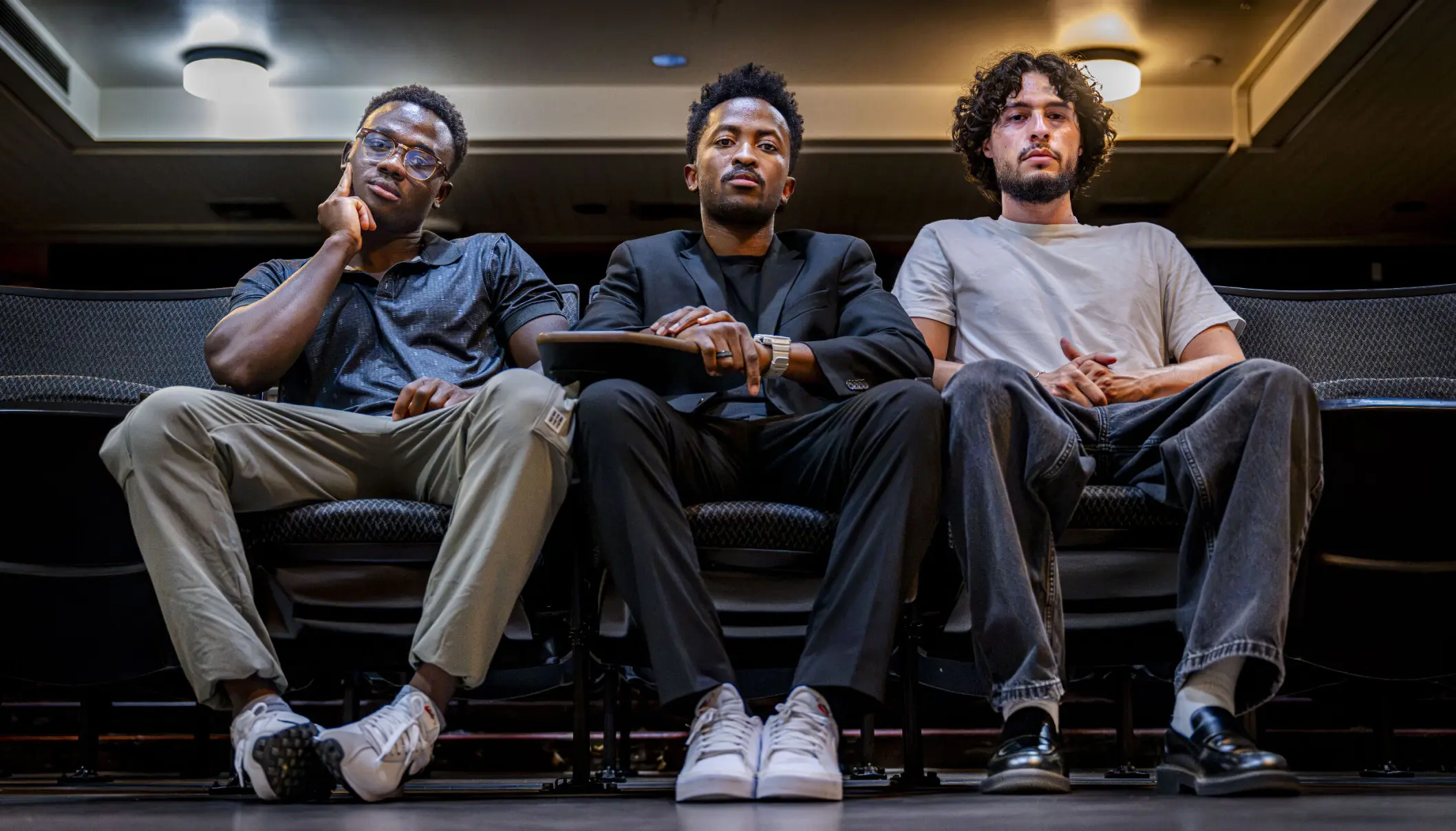 Phintch co-founders Adam Abusang, Bright Quashie, and Dillon Tiger Abeyta
