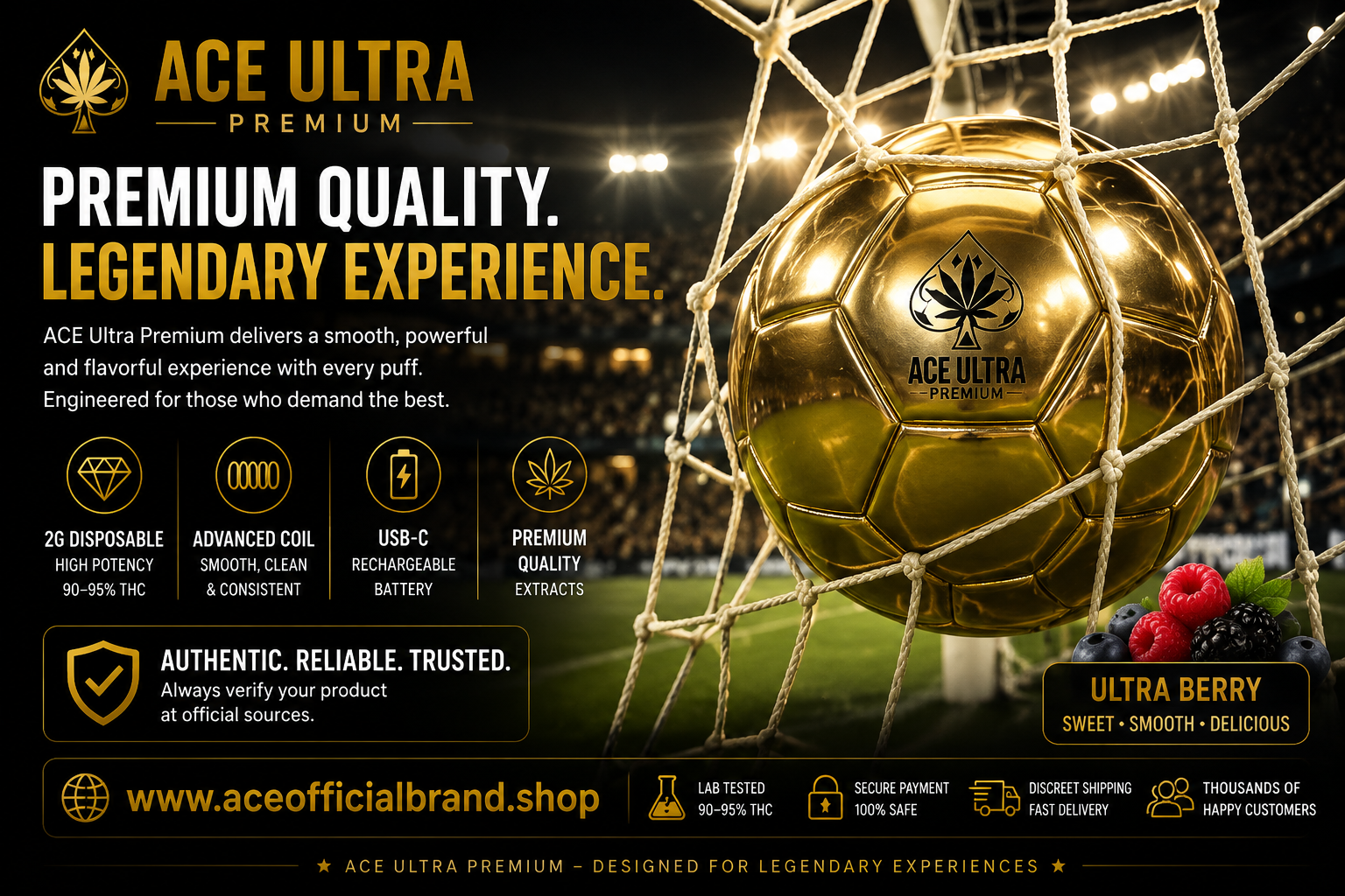 Ace Ultra 2G disposable vape flavors and product formats