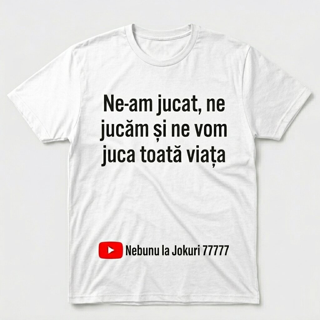 Ne-am jucat, ne jucăm și ne vom juca toată viața — Alb