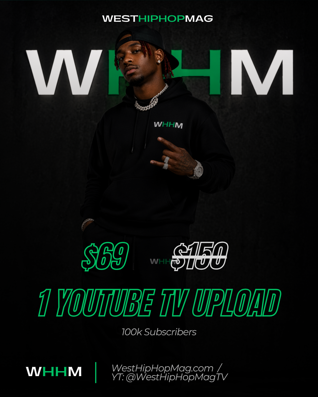 1 YouTube TV Upload – $69