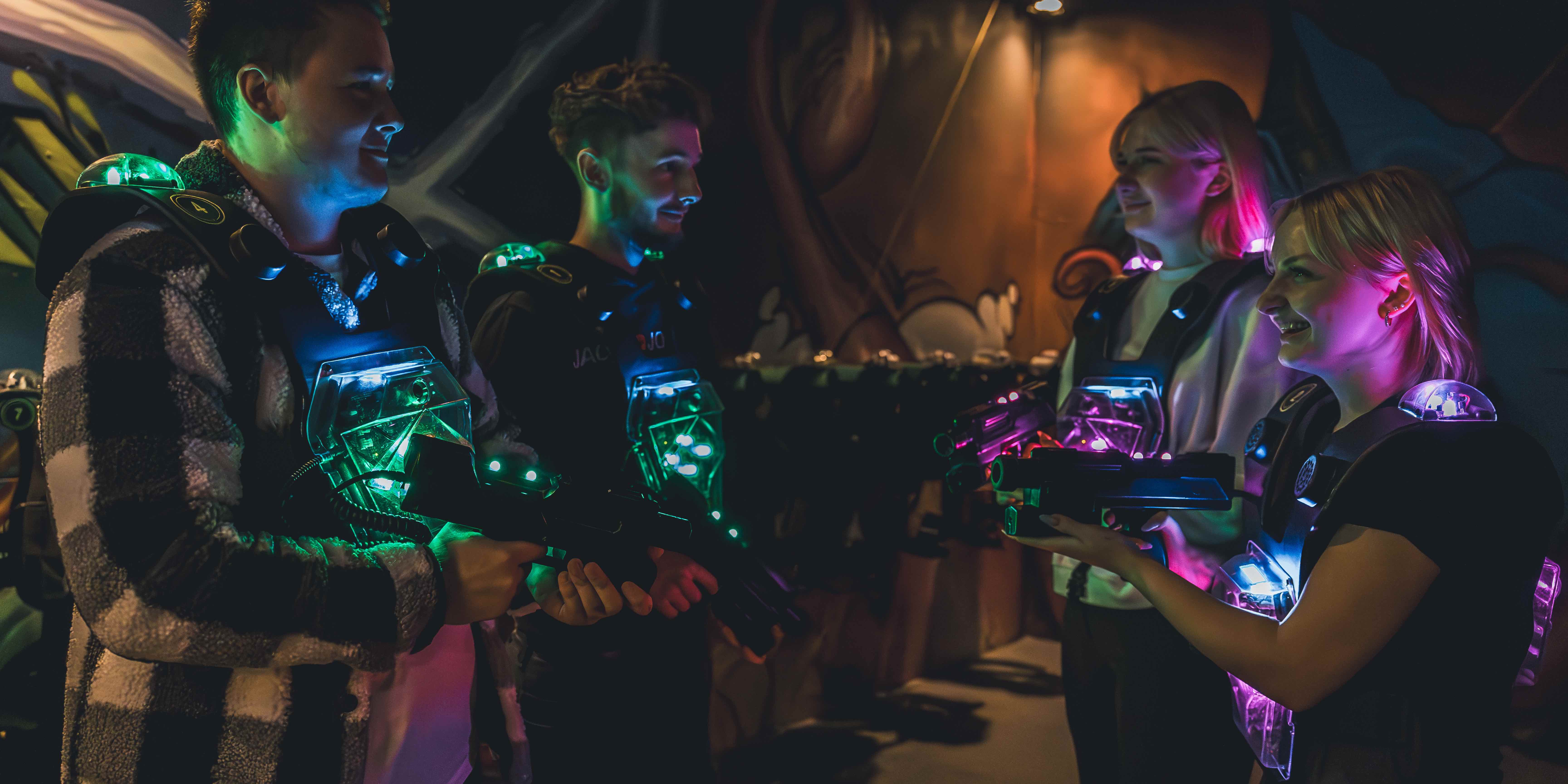 Laser Tag Arena im Vita Center