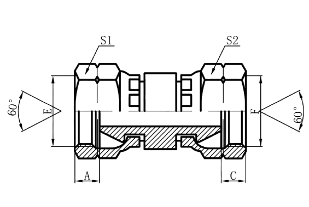 3B - BSP Female 60°Cone