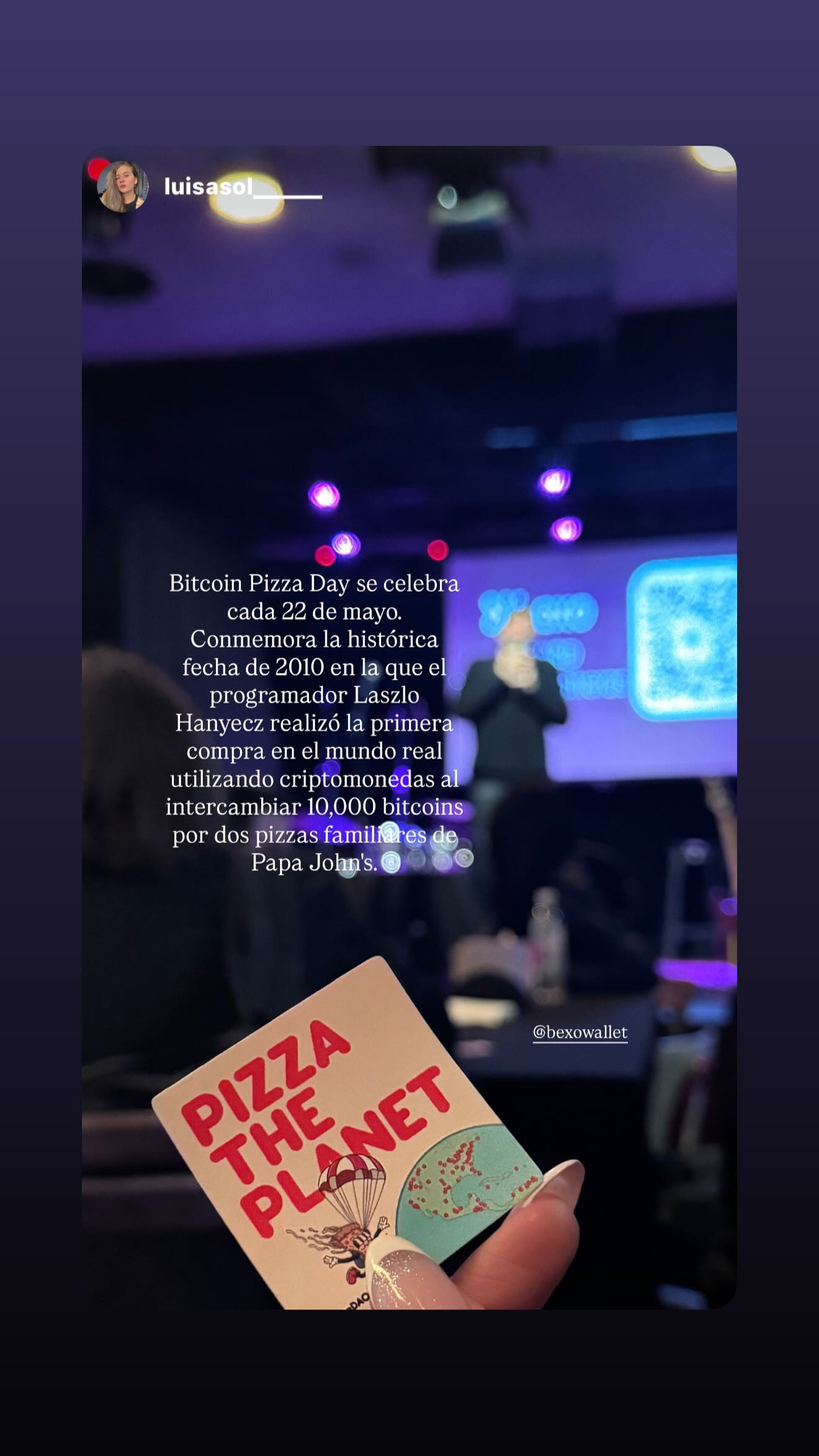 La historia del Bitcoin Pizza Day contada en vivo