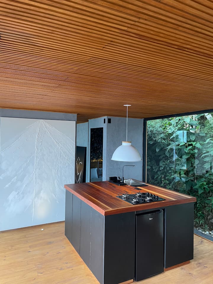 Cozinha moderna com ilha