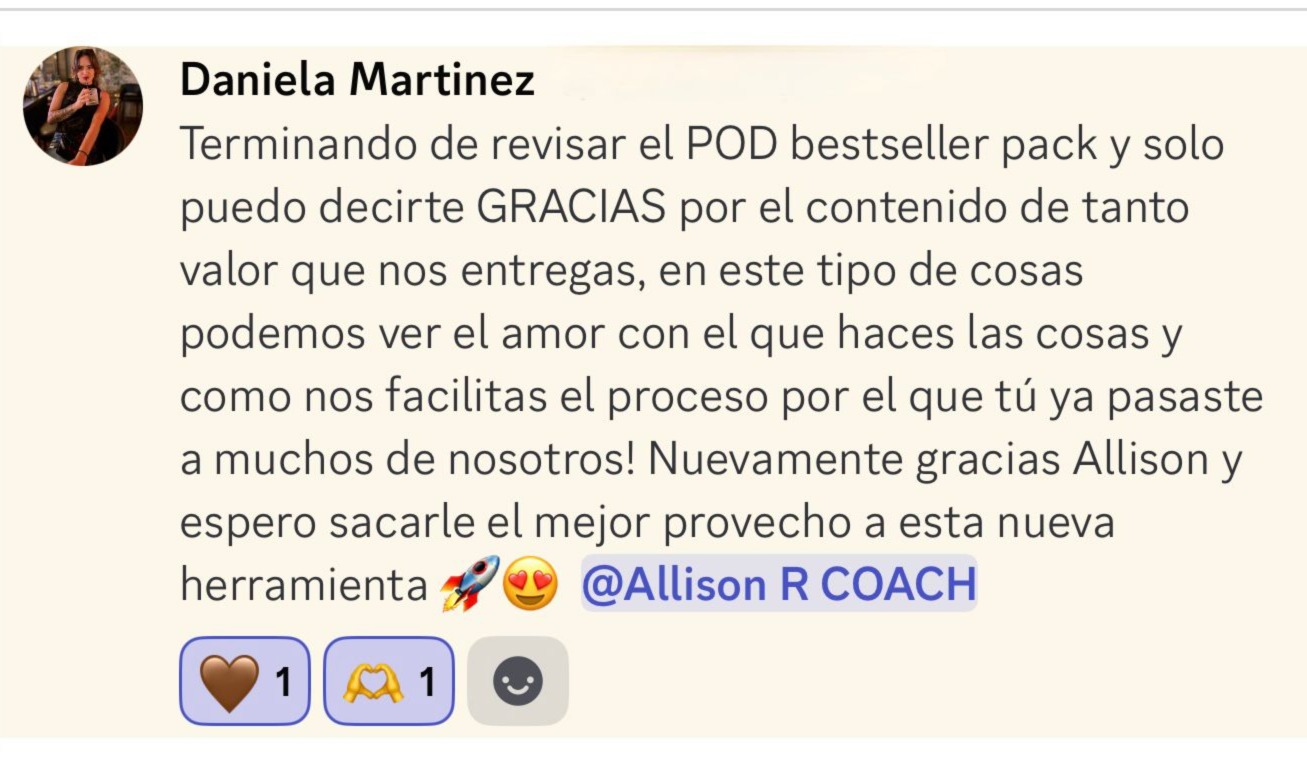 Testimonio de Daniela Martinez - contenido valioso