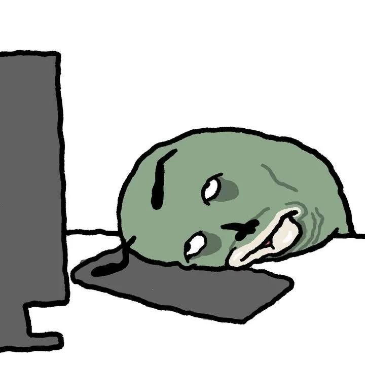 Gobonga face on keyboard