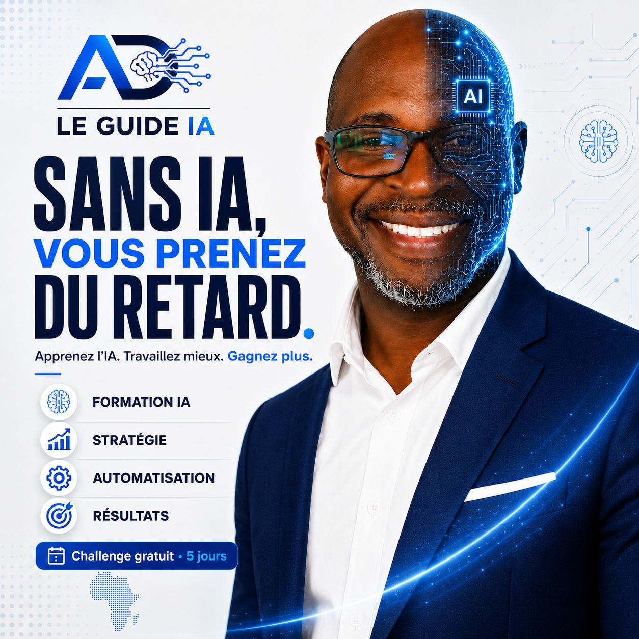 Alfred Dah, fondateur de Le Guide IA
