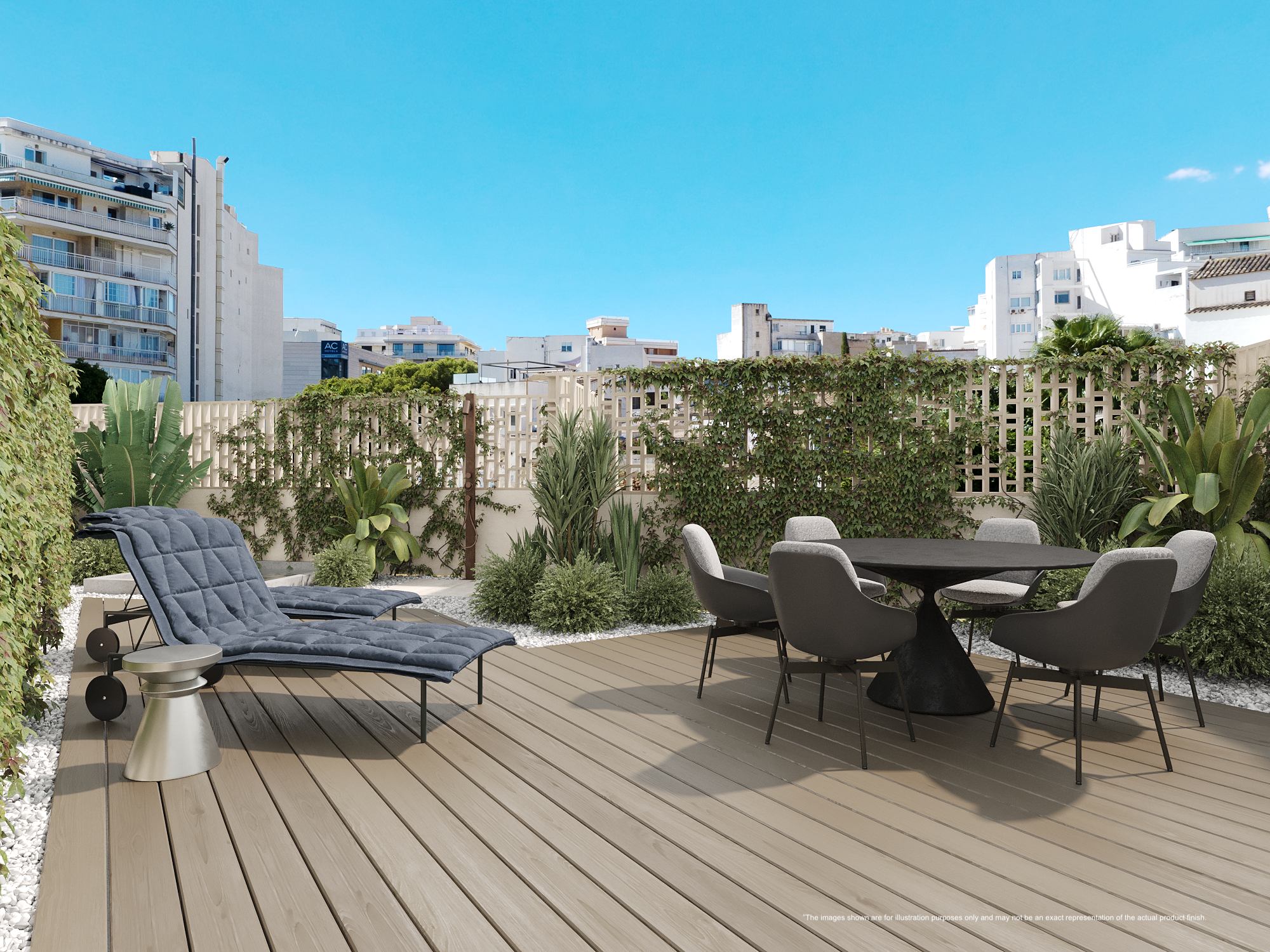Rooftop terrace