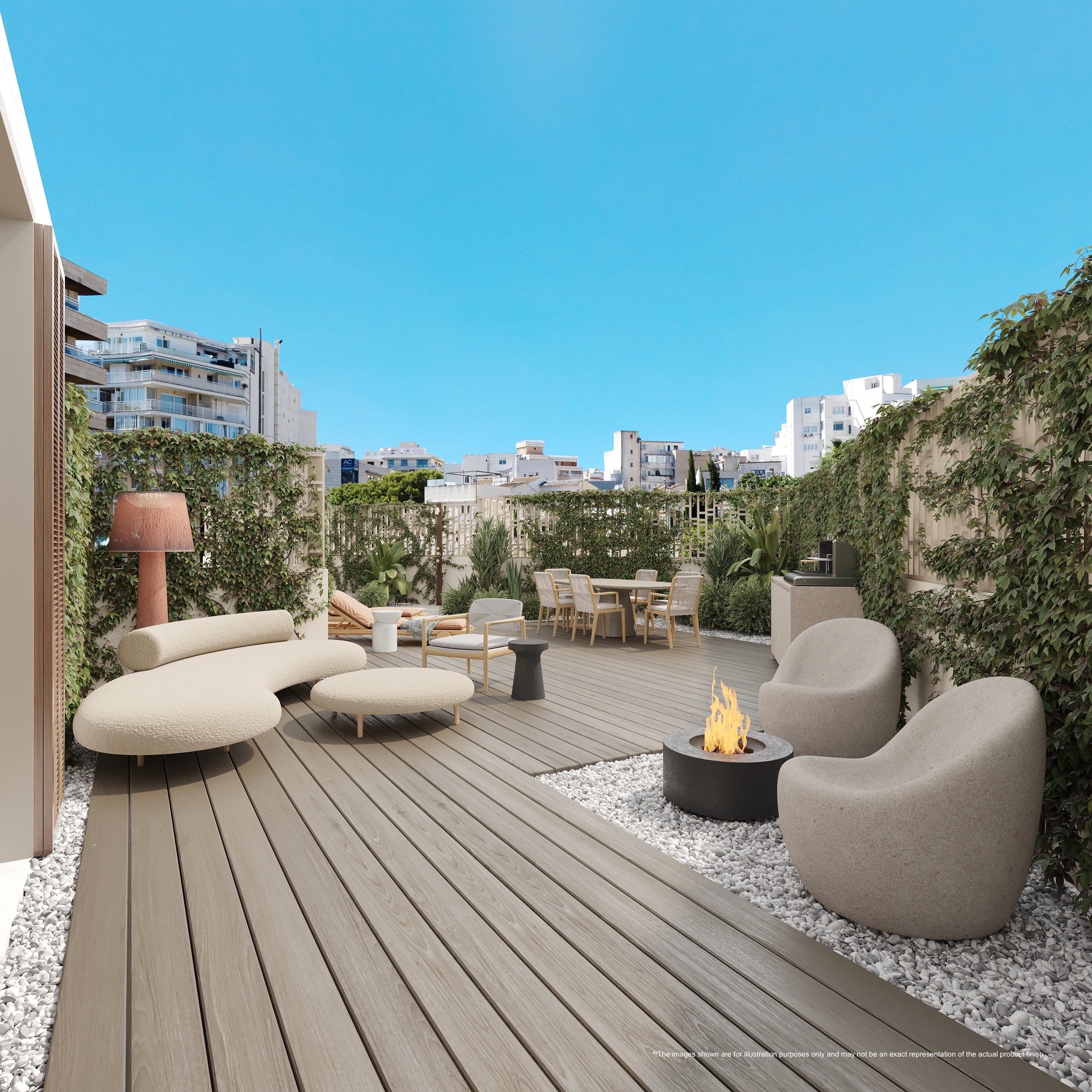 Penthouse rooftop