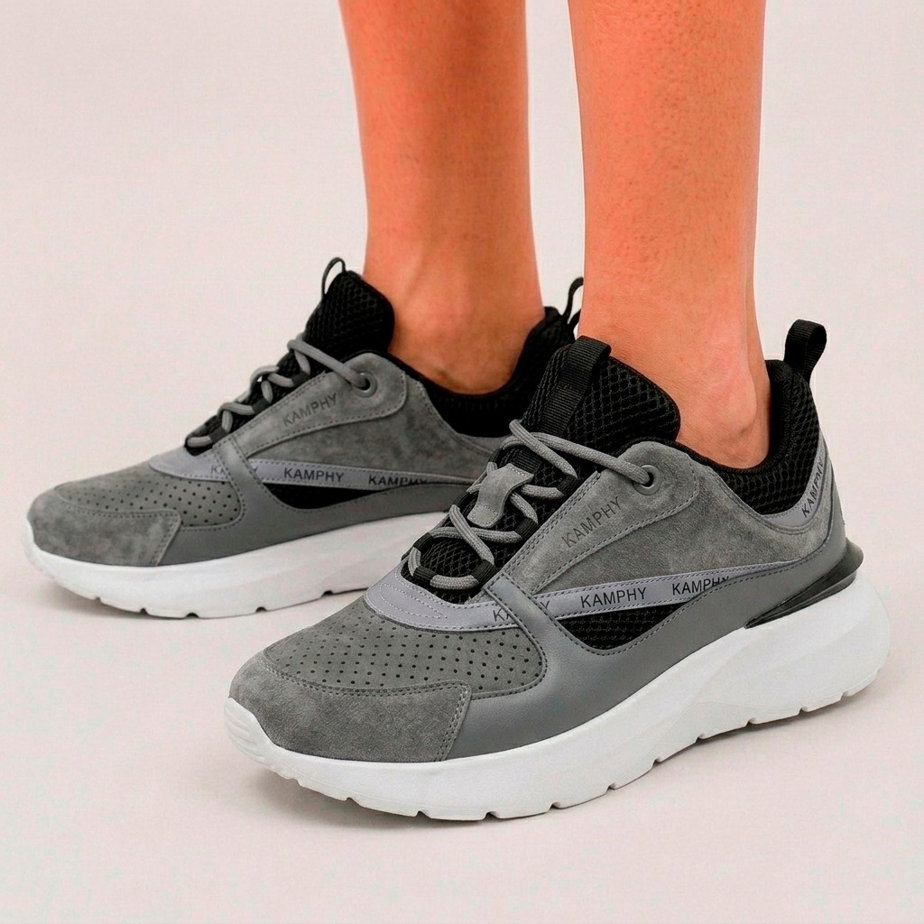 KAMPHY Apex One — Storm, worn on feet