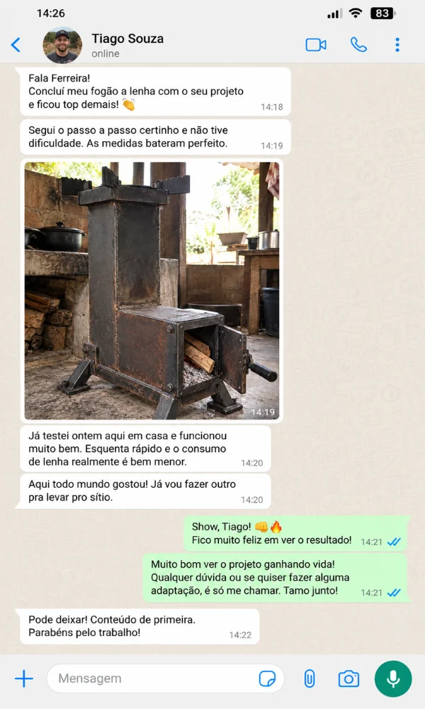 Depoimento de Tiago Souza
