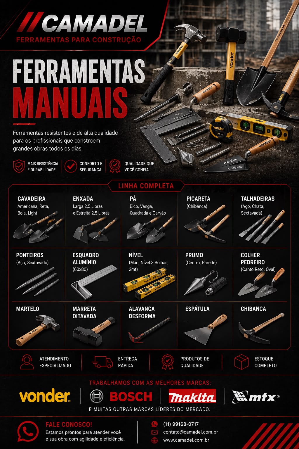Ferramentas manuais