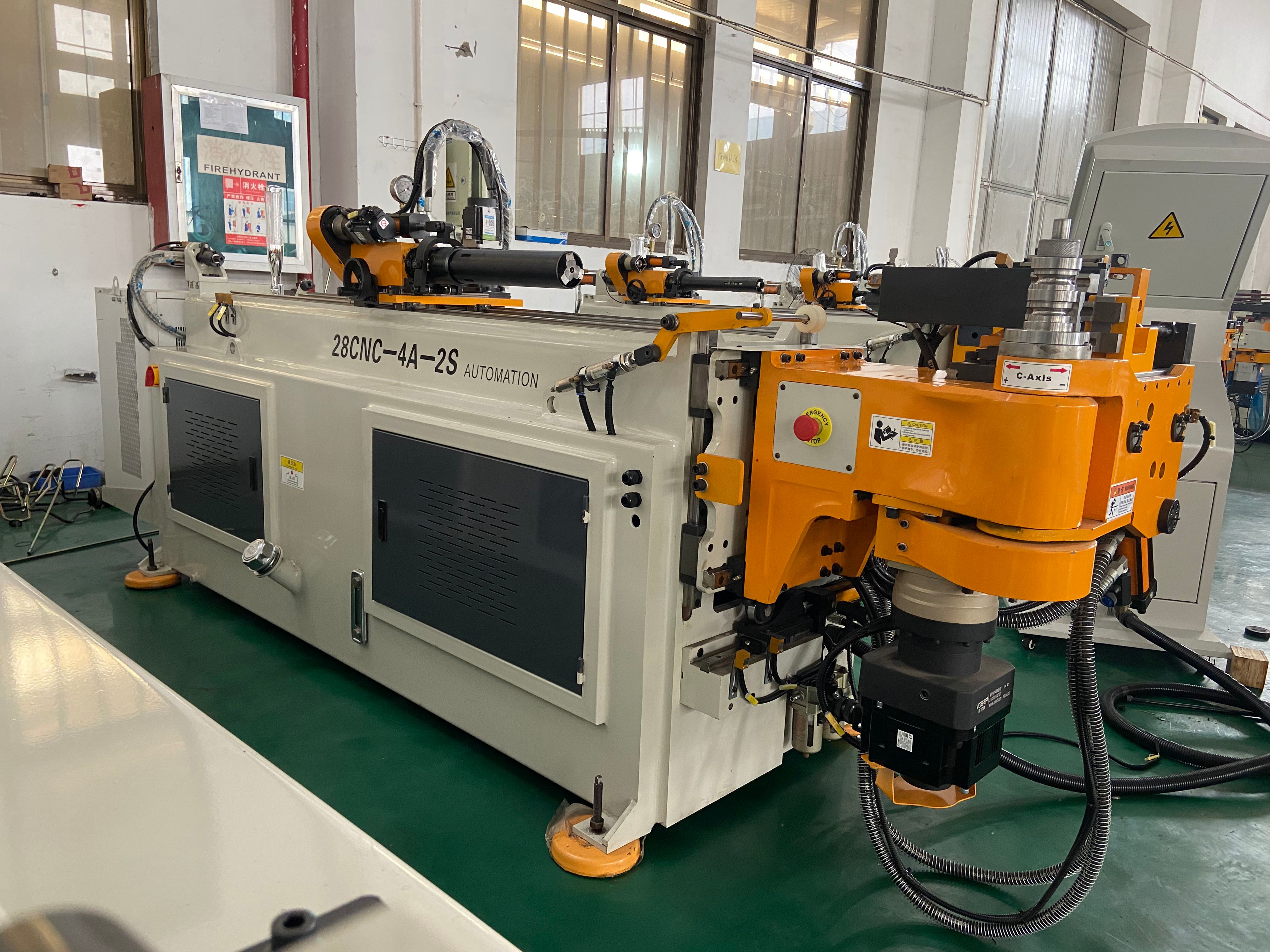 4-Axis Full Auto CNC Pipe Bending Machine
