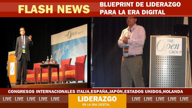 Leonardo Ramírez on stage at international congresses in Italy, Spain, Japan, the United States and the Netherlands
