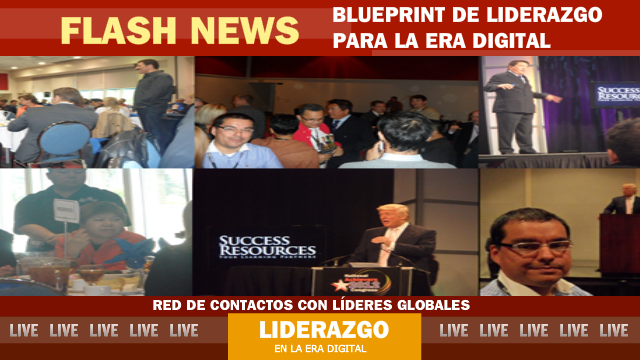 Leonardo Ramírez speaking at Success Resources international events, building a network of global leaders