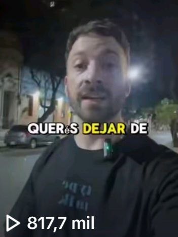 Reel viral: querés dejar de