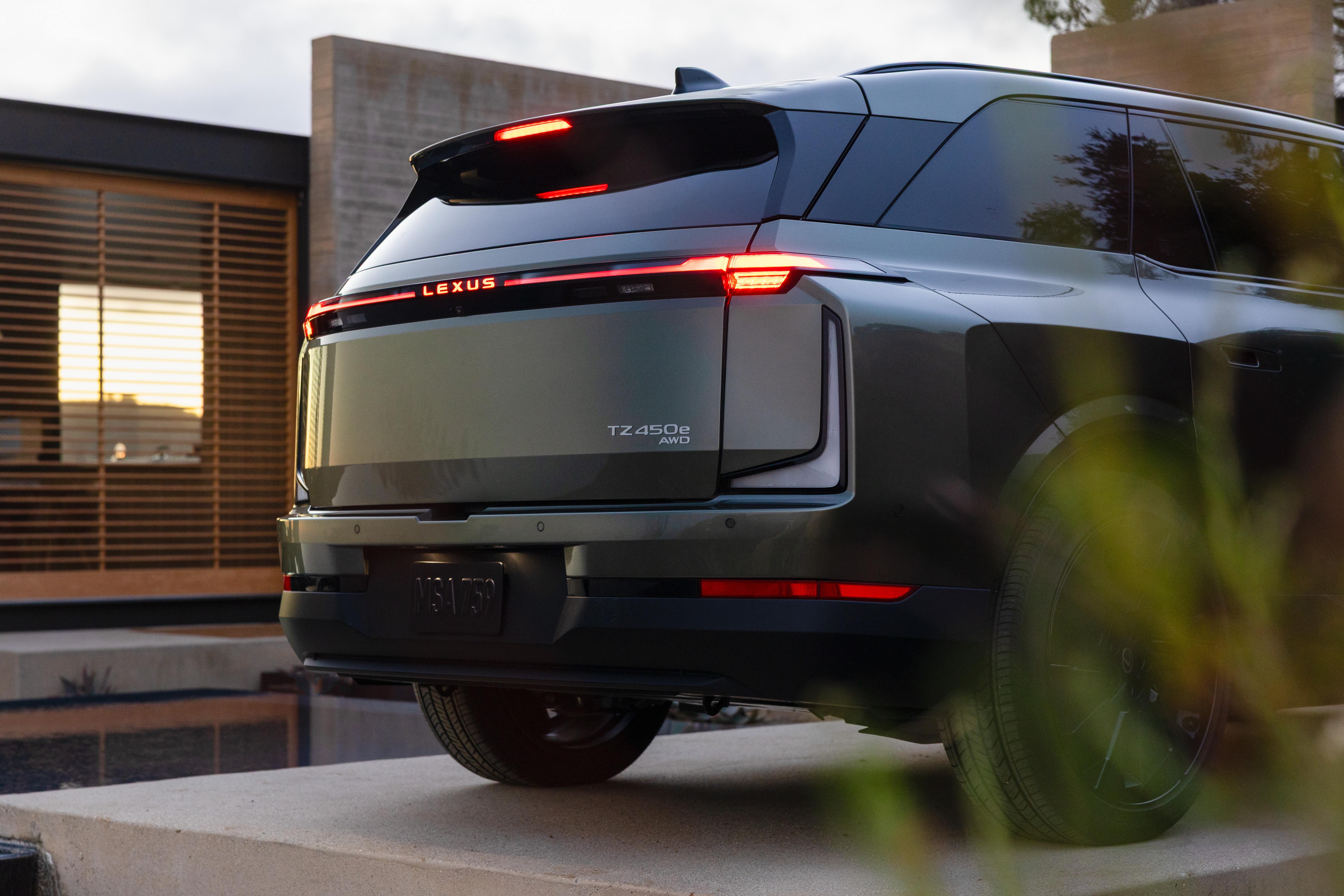 2027 Lexus TZ rear view