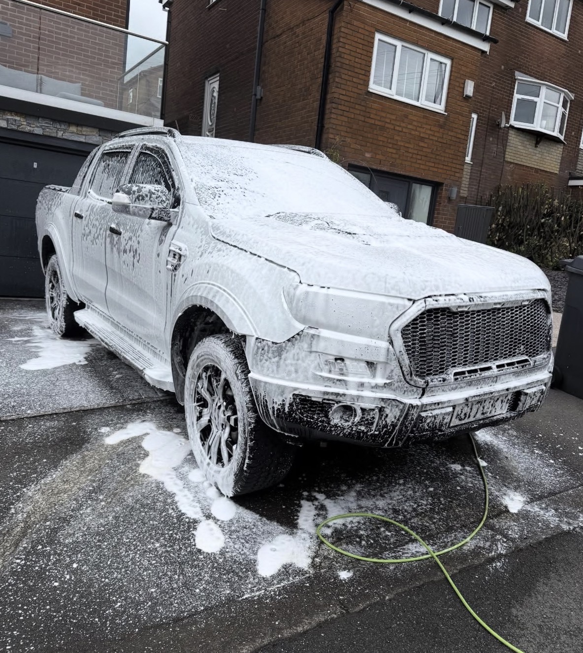 Ford Ranger Snow Foam Wash