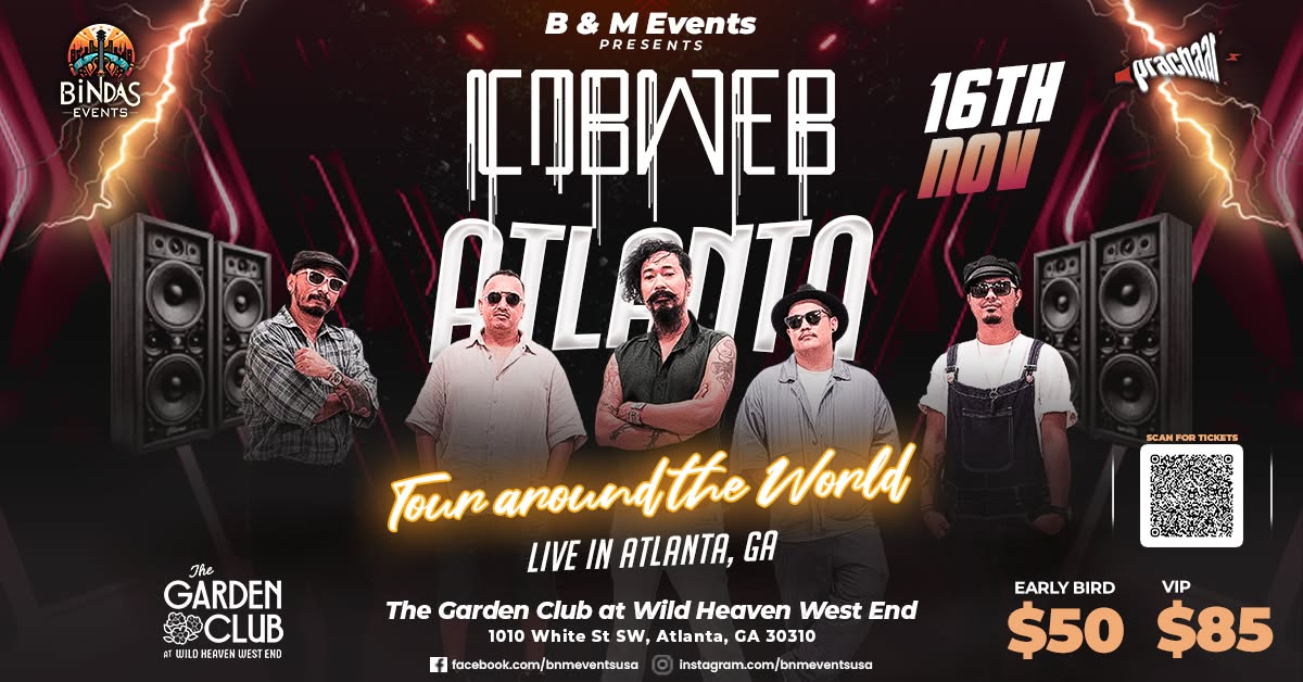 Cobweb – Tour Around the World – Live Concert poster