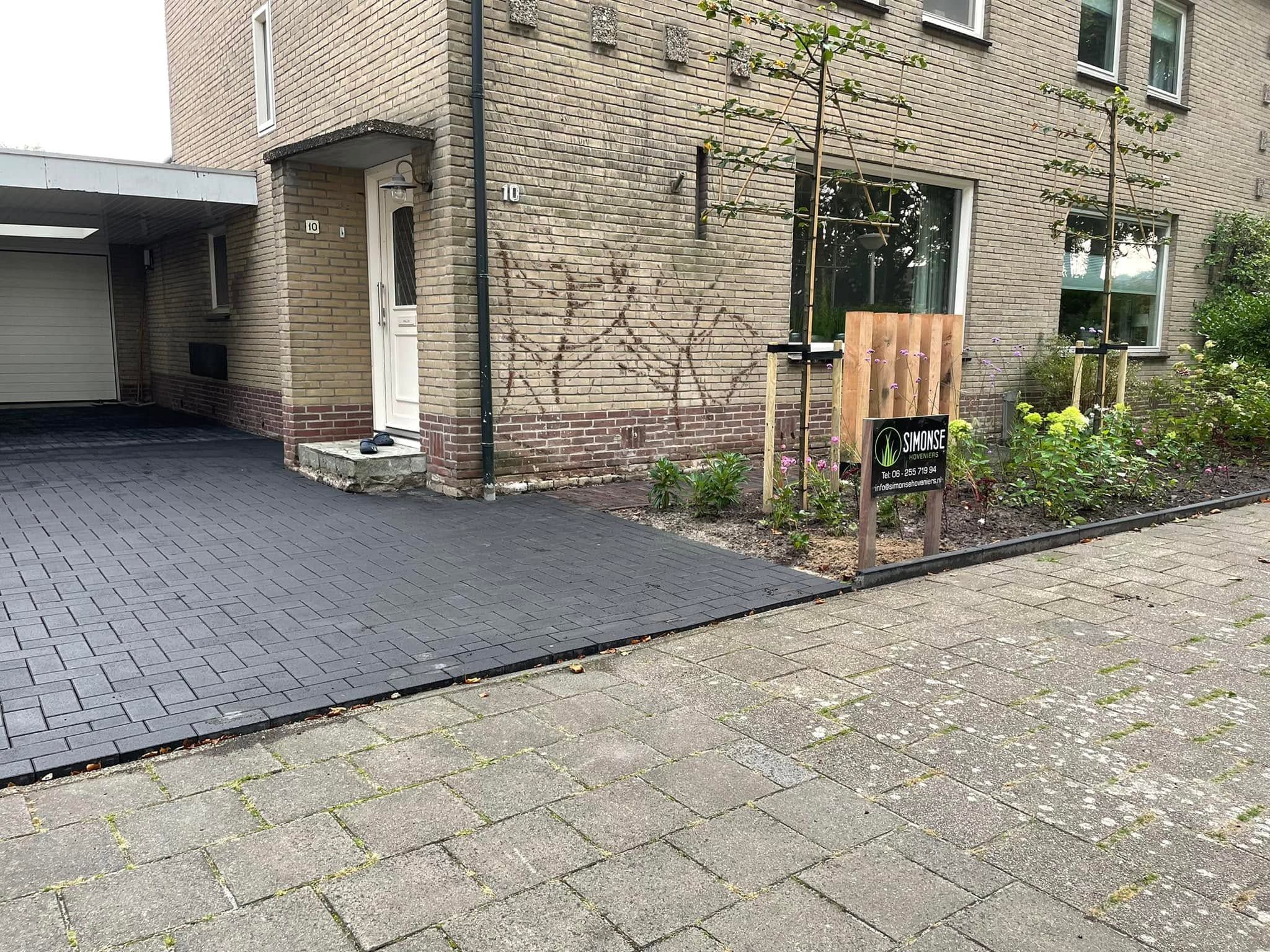 Bestrating oprit & entree — Buitenwerk door EZ Betonboringen