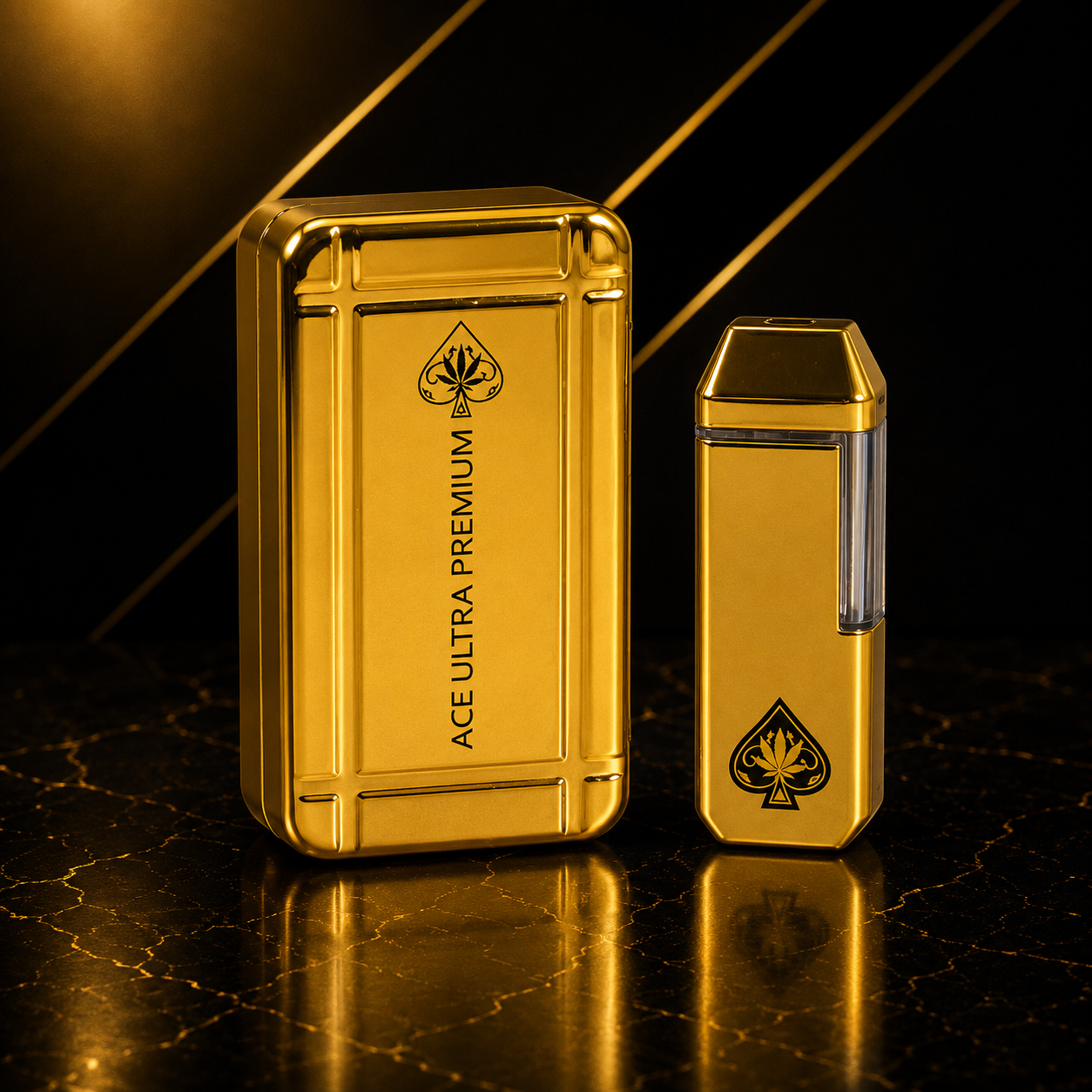 Gold Ace Ultra premium disposable vape device