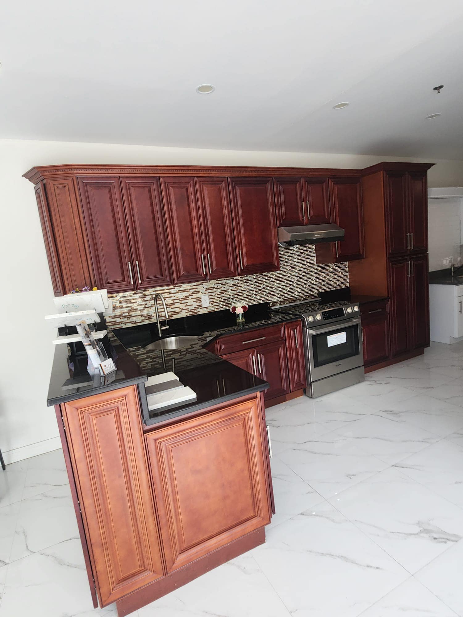 Traditional Cherry Kitchen