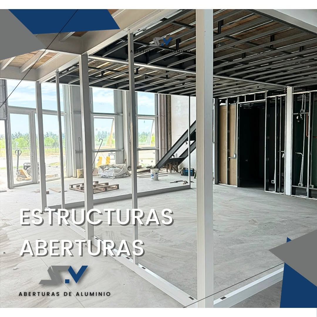 Estructuras Aberturas - Construcción comercial