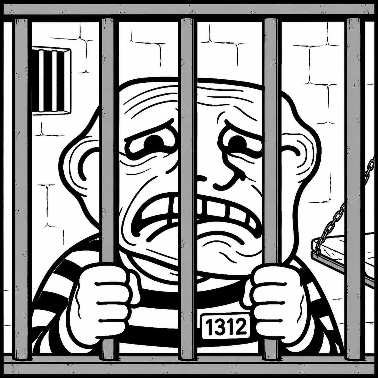 Jailed Troll prisoner #1312