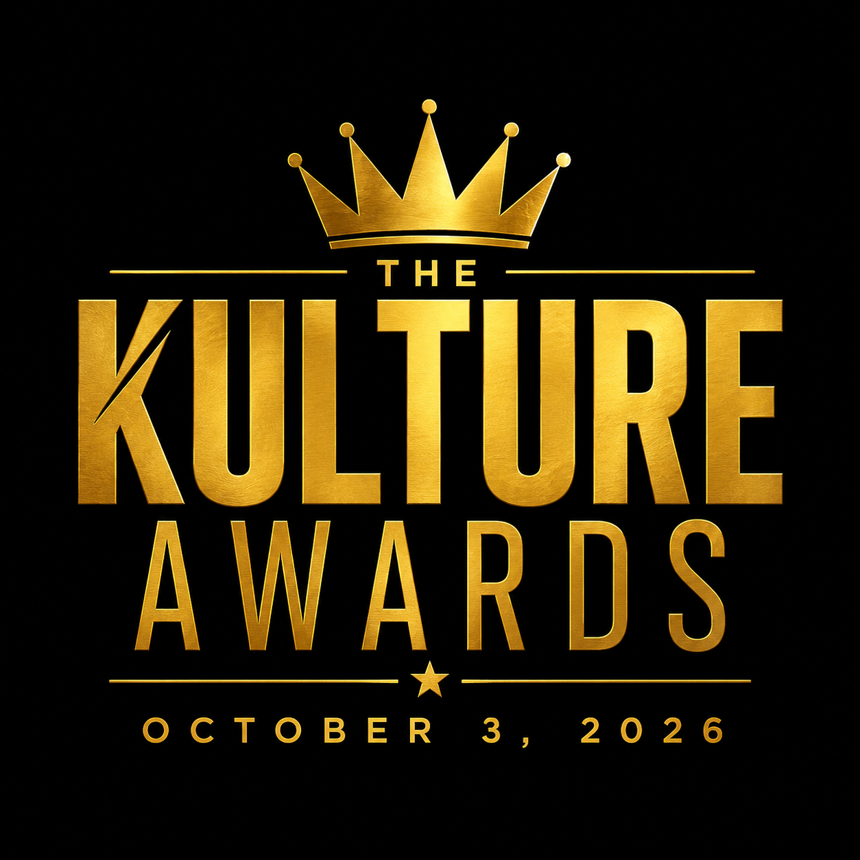 The Kulture Awards — October 3, 2026