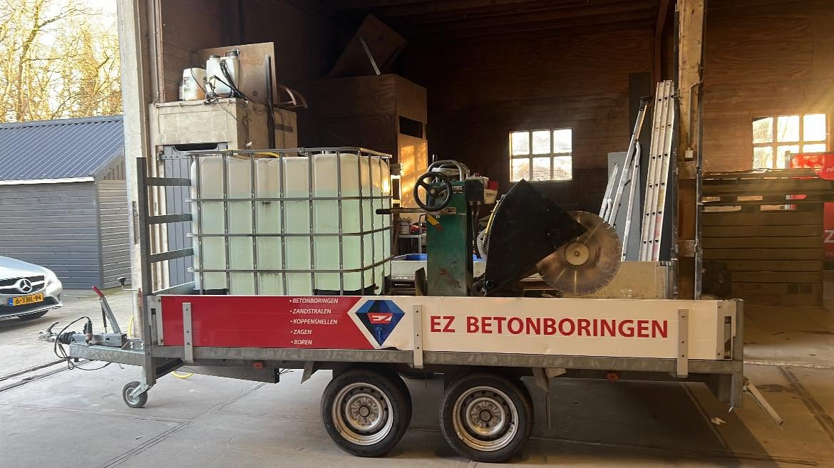 Betonboren door EZ Betonboringen