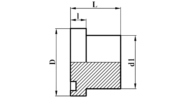 4FL-M - L-Series Flange Plug