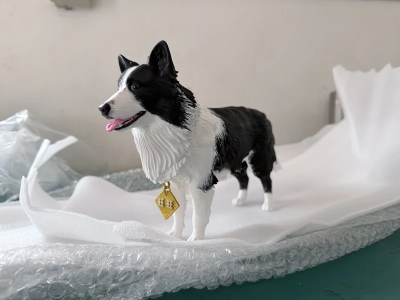 Luna - Border Collie figurine