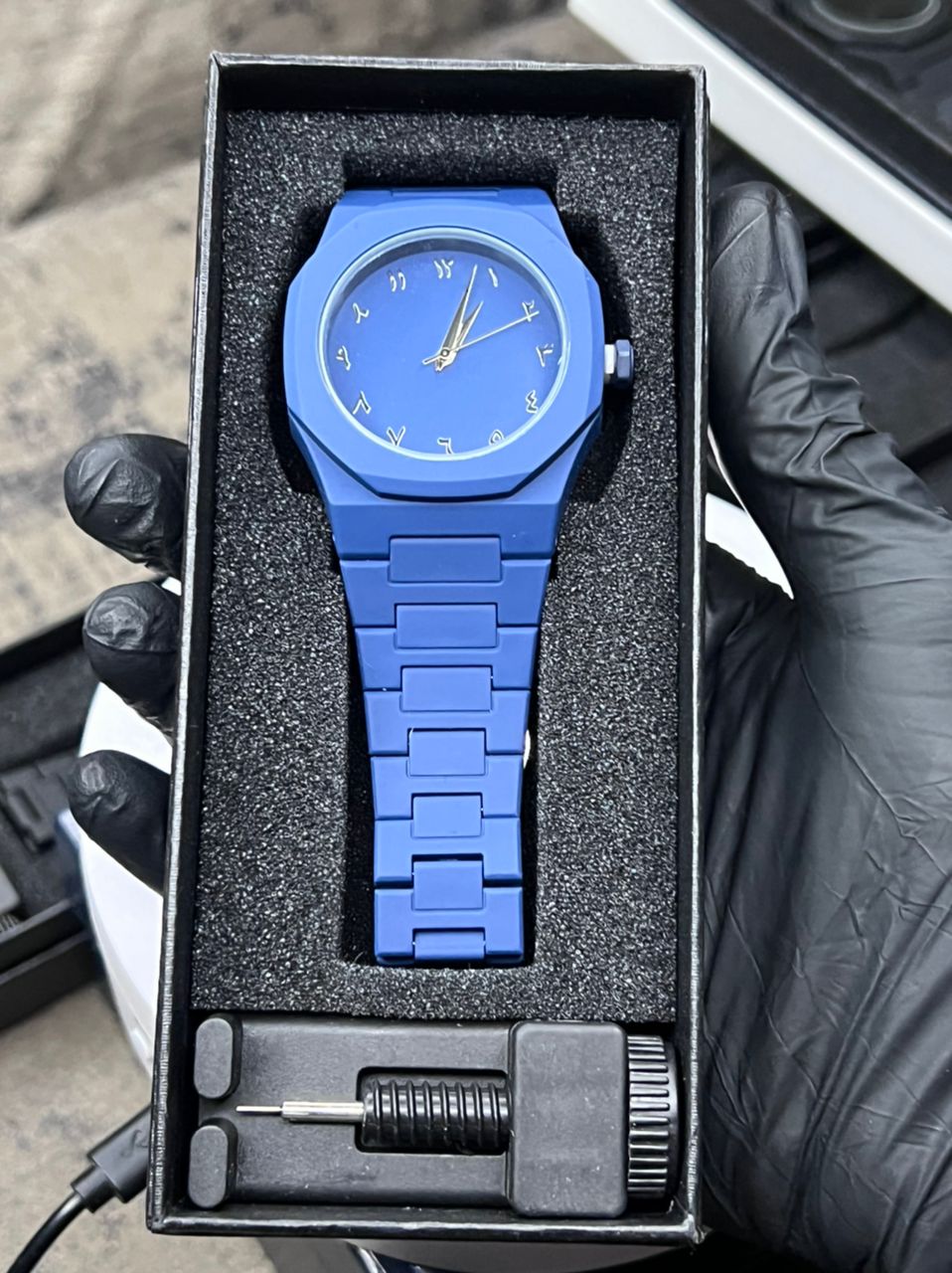 Montre Classique - Bleue
