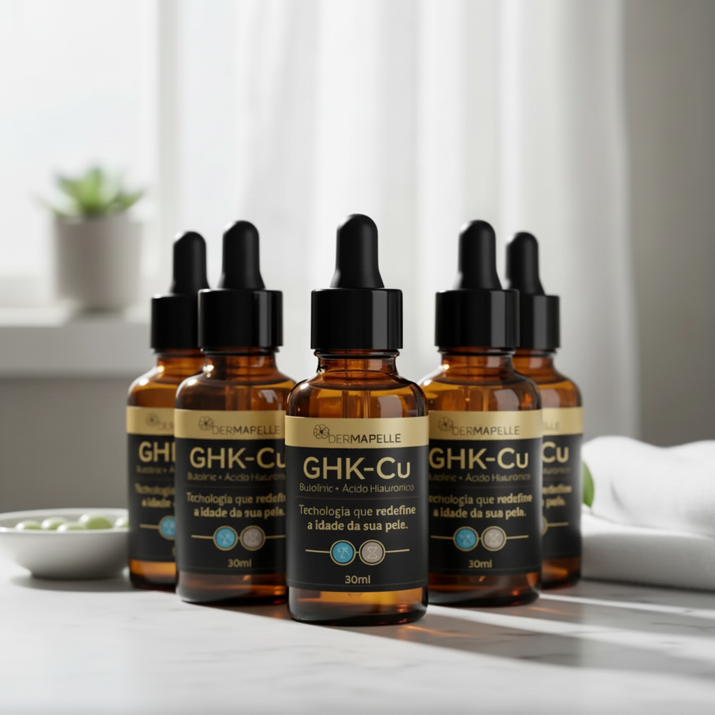 5 frascos de GHK-Cu