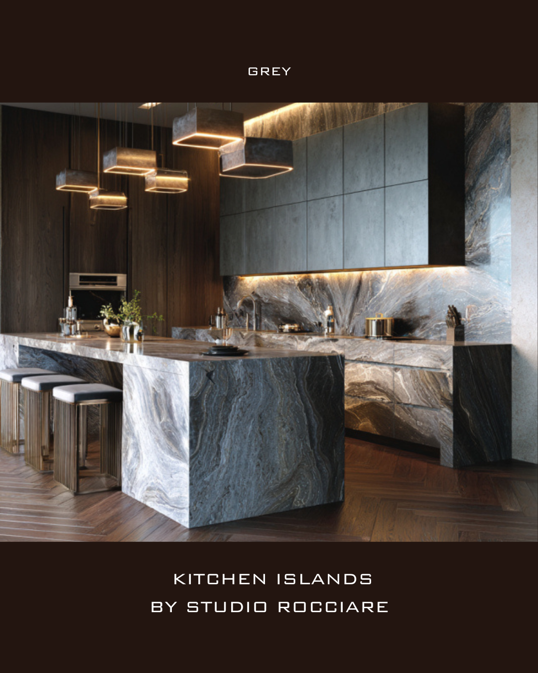 Grey Quartzite Kitchen