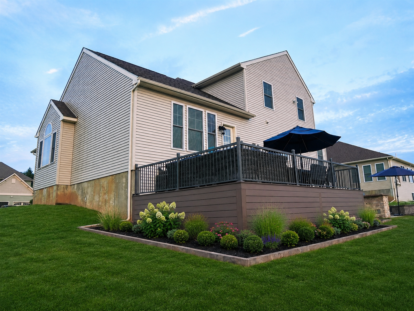 Backyard Deck, Patio & Outdoor Kitchen Retreat - Image 7