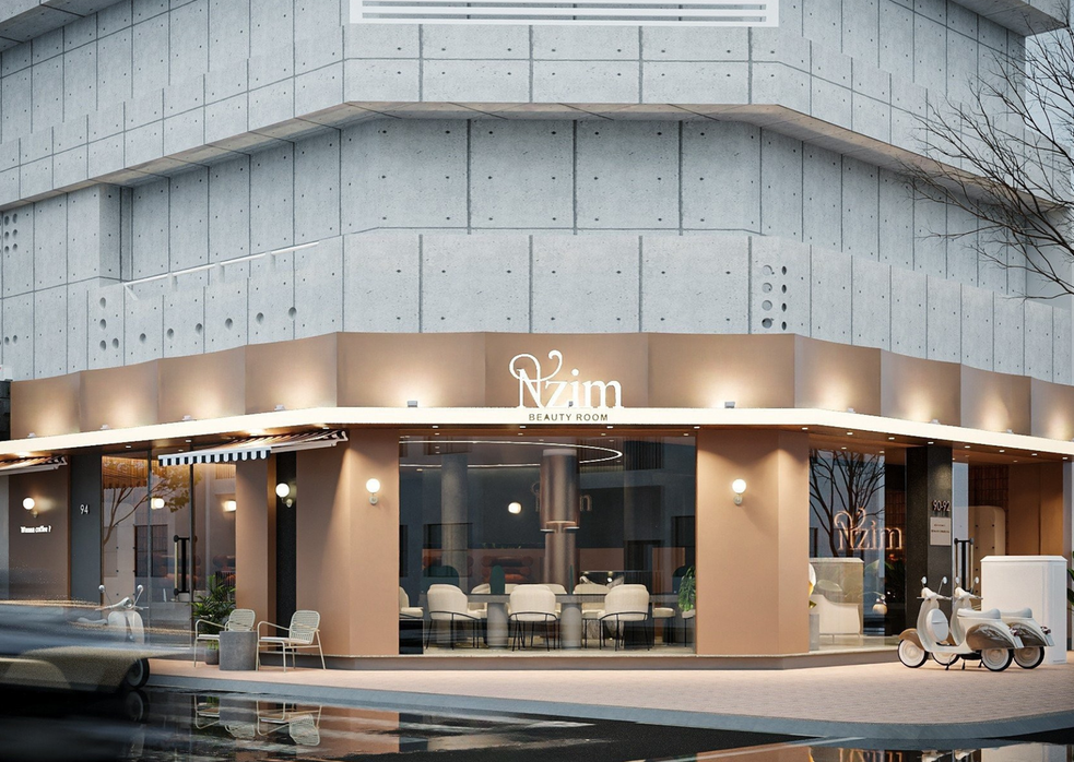 Mặt tiền Nzim Beauty Room - Điện Biên Phủ Q1