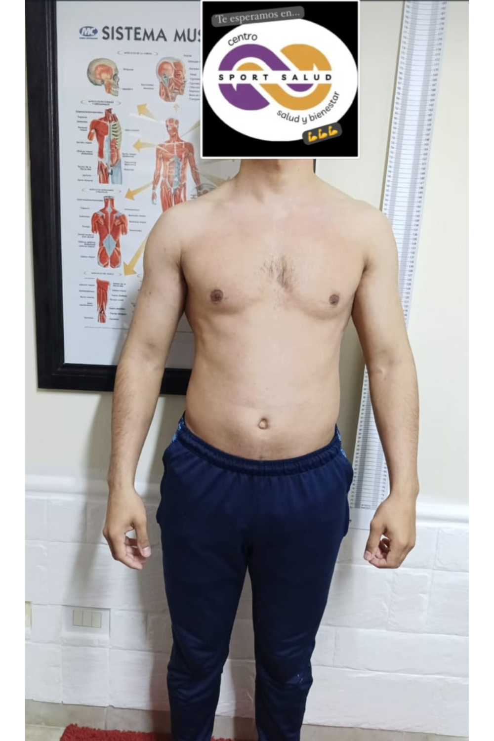 Transformación hombre - Antes