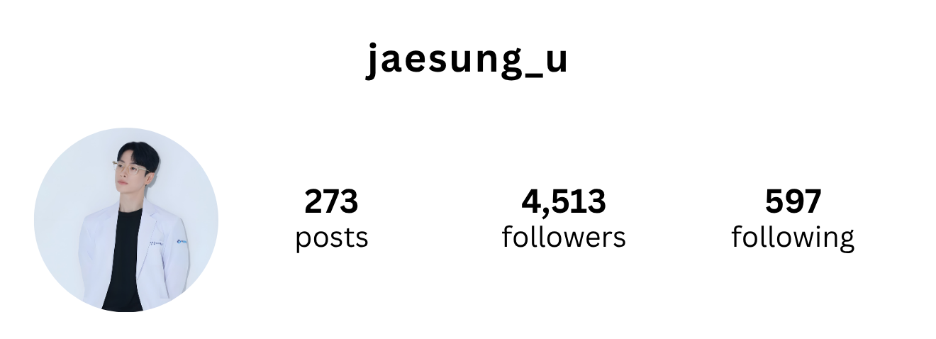 jaesung_u before - 273 posts, 4,513 followers