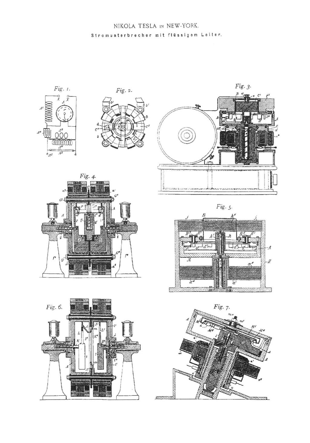 Circuit Breaker with Liquid Conductor