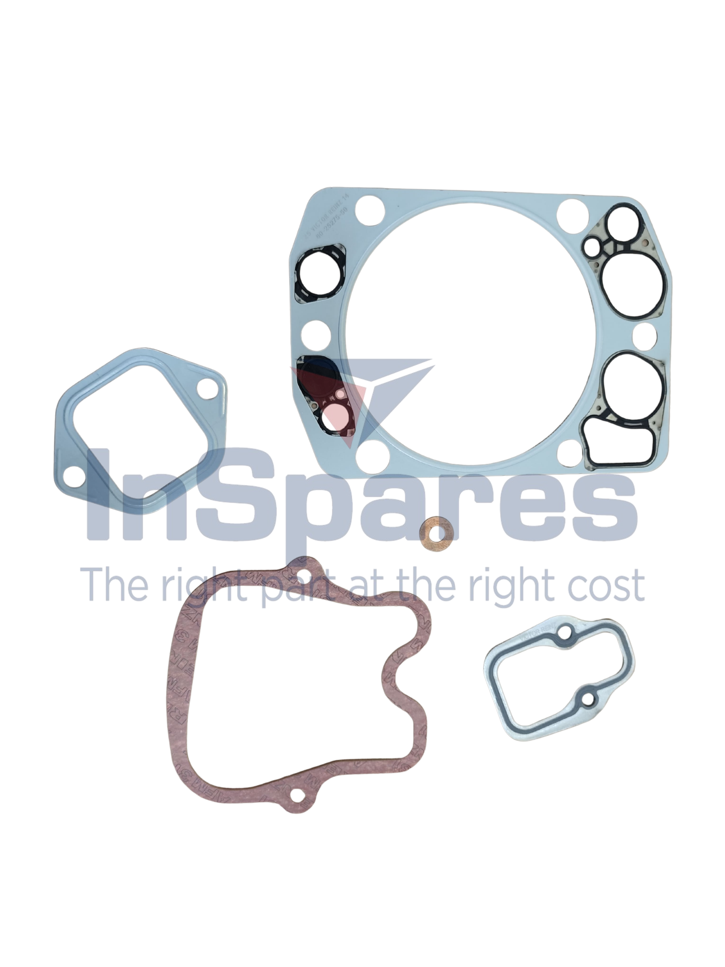MAN DECARBONIZER SET ASBESTOS-FREE (incl. 1x CH Gasket 51.03901-0338, 1x CH Cover Gasket 51.03905-0135, 1x Exhaust Manifold 51.08901-0099 & 1x Intake Pipe Seal 51.08902-0161) – 51.00900-6558