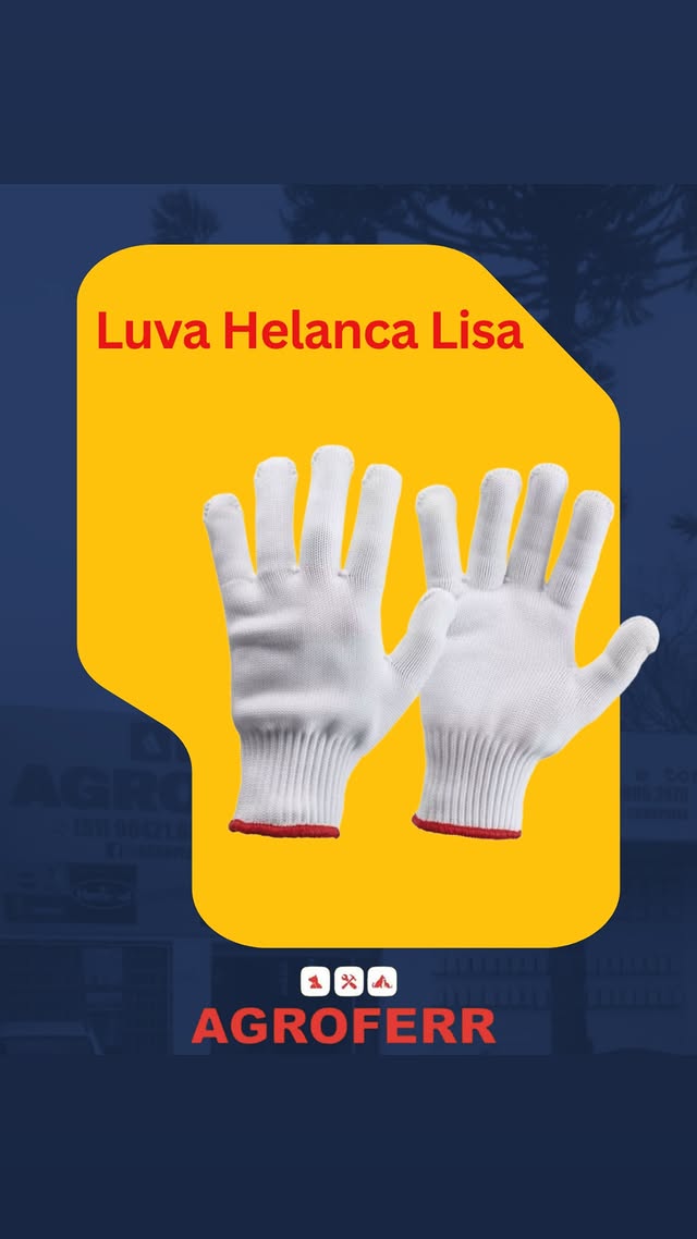 Luva Helanca Lisa