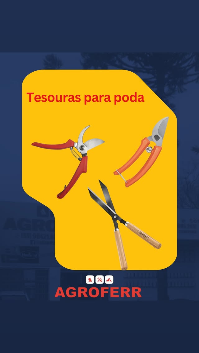 Tesouras para poda