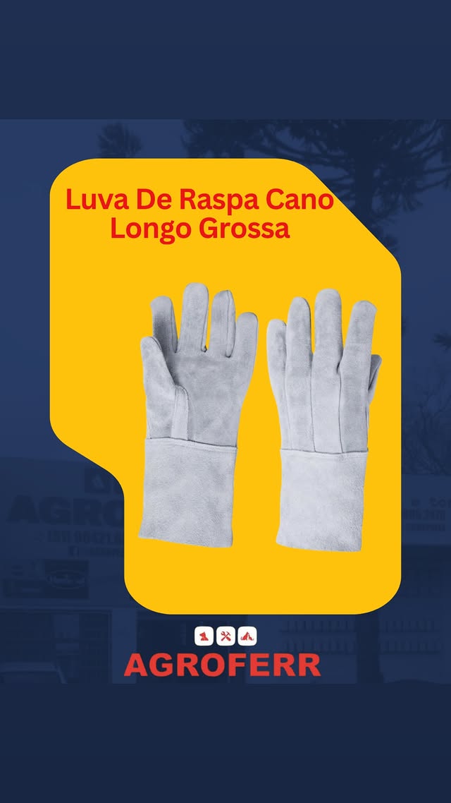 Luva De Raspa Cano Longo Grossa